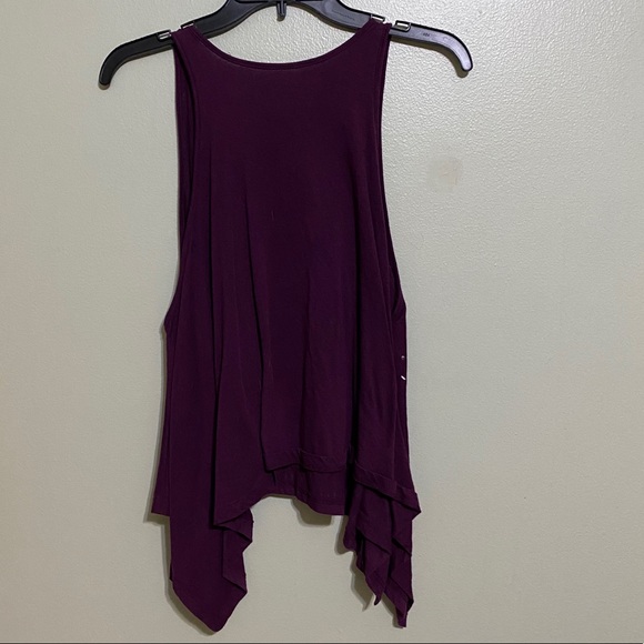 Purple Rhinestone Energie Tank Top - Picture 2 of 5